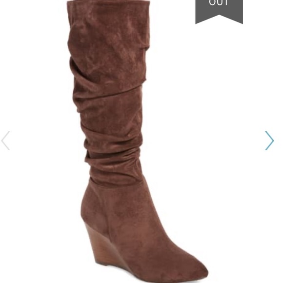 🍁Charles by Charles David Slouchy Wedge Boot - Picture 4 of 8